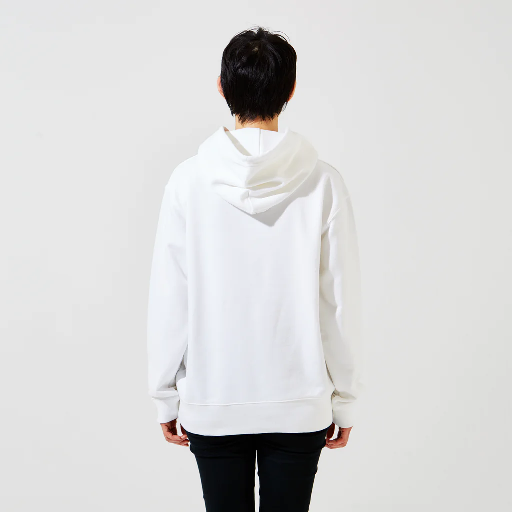 oyuri-sanの百合　ユリ Hoodie :model wear（back）