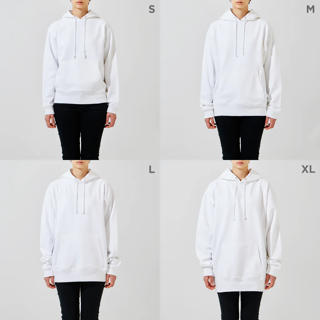 oyuri-sanの百合　ユリ Hoodie :model wear (woman)
