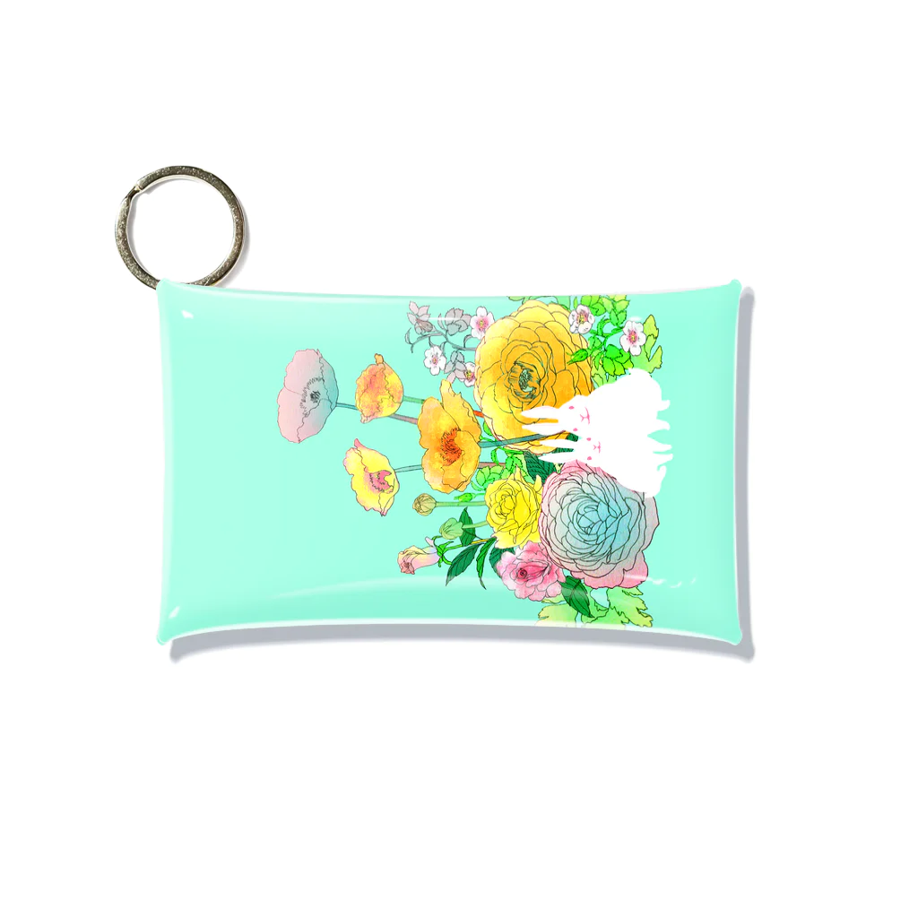 ゆみこのLa saison fleurie Mini Clear Multipurpose Case