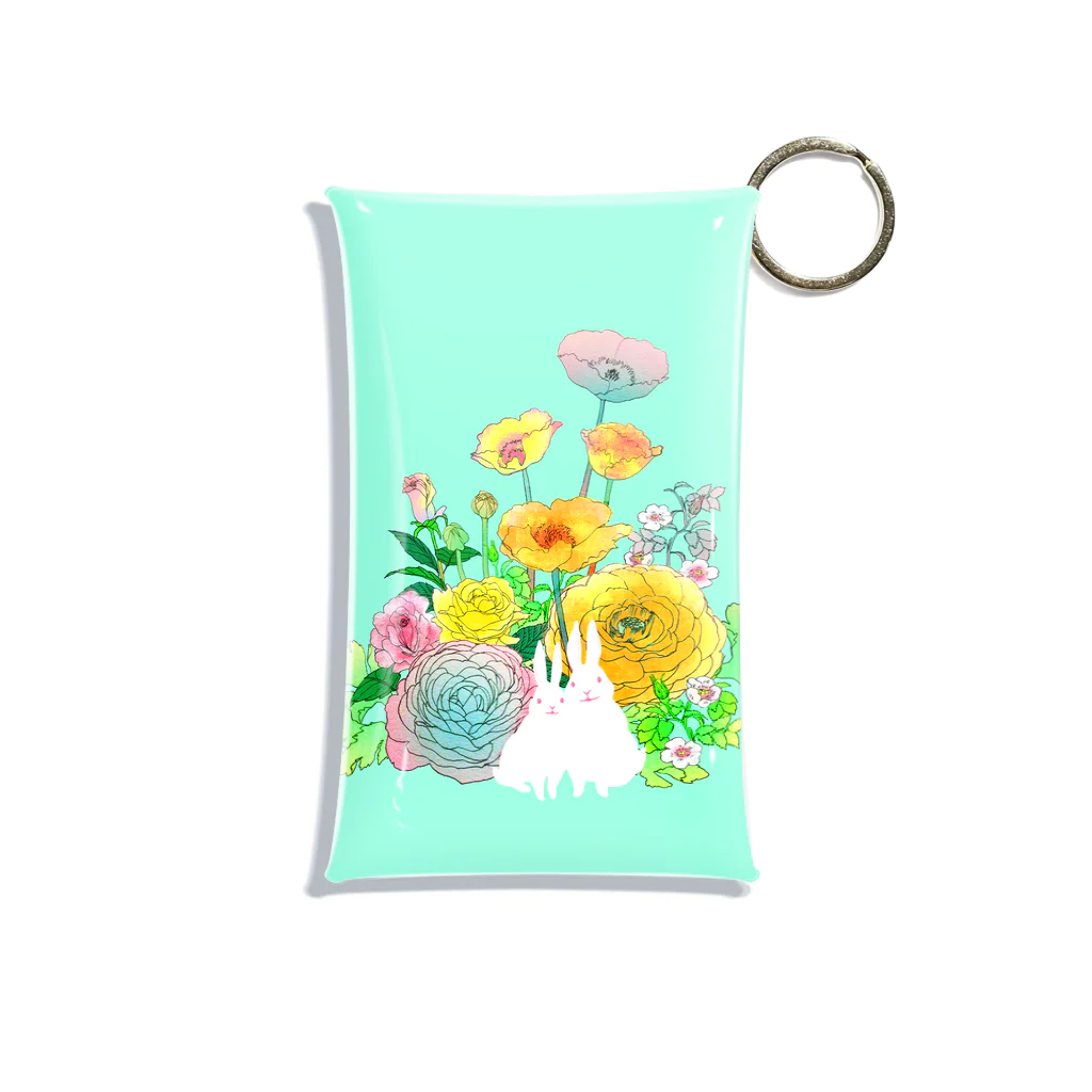 ゆみこのLa saison fleurie Mini Clear Multipurpose Case