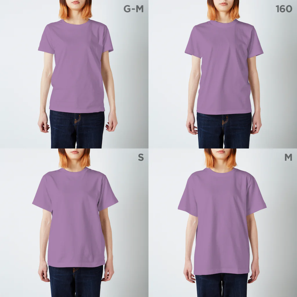 喫茶再会ℒฺℴฺνℯฺのテクノポップってなに？！ Regular Fit T-Shirt :model wear (woman)