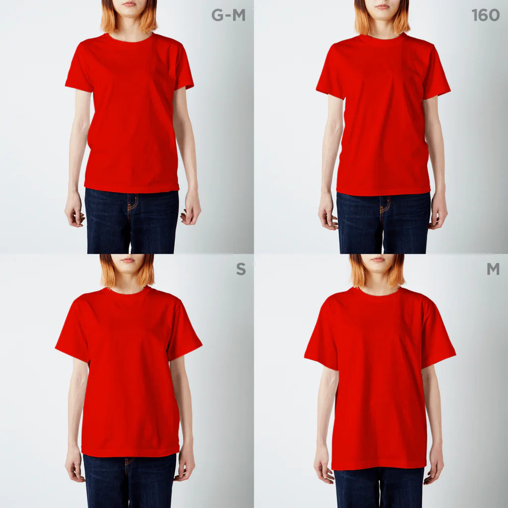 AI Tシャツの【27-大阪】GREAT SLOPE Regular Fit T-Shirt :model wear (woman)
