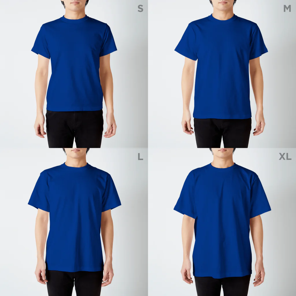 handgraphicsのプール Regular Fit T-Shirt :model wear (male)
