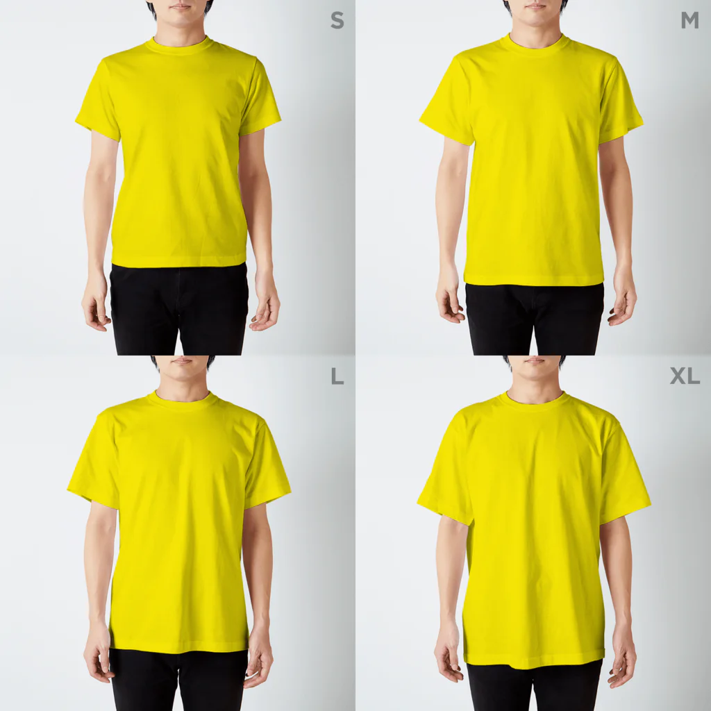 雑貨屋もぐまる へなちょこ店のかいがくんのＴシャツ Regular Fit T-Shirt :model wear (male)