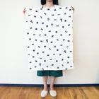 BLACK SHEEP ORIGIN SUZURI SHOPのBLACK SHEEP ORIGIN Blanket :size (90cm x 65cm)