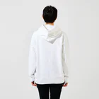 oyuri-sanの百合　ユリ Hoodie :model wear（back）