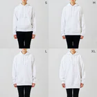 oyuri-sanの百合　ユリ Hoodie :model wear (woman)