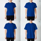 handgraphicsのプール Regular Fit T-Shirt :model wear (male)