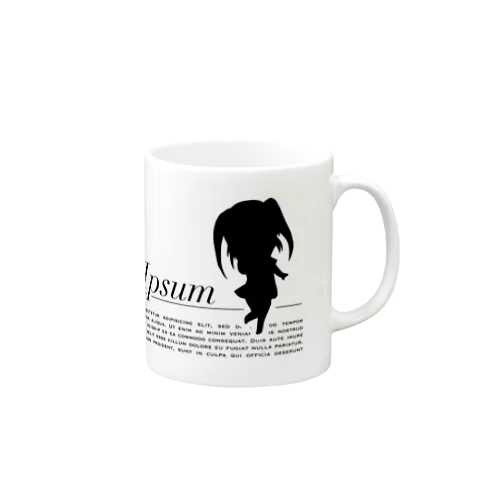 電書ちゃんローレムイプサムシリーズ Mug