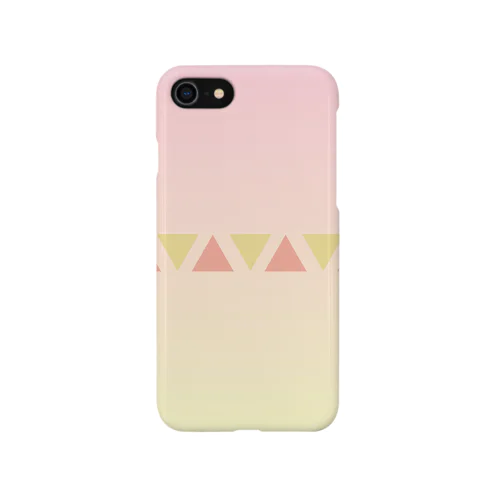 サンカク △ 桃 iPhone Smartphone Case
