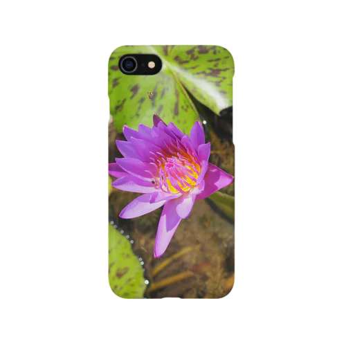 蓮と蜂 iPhone Smartphone Case