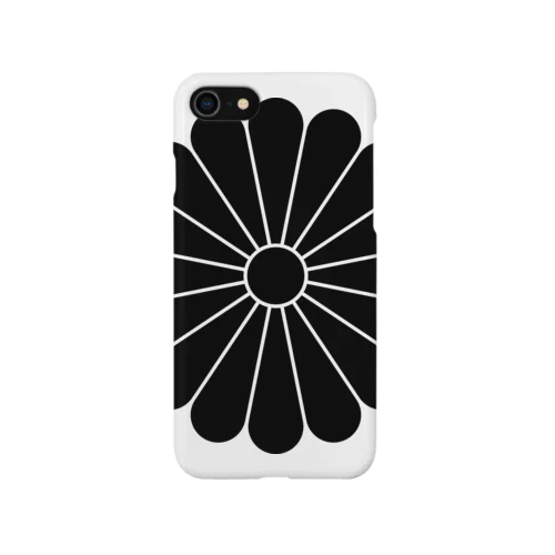 家紋 十六菊 iPhone Smartphone Case