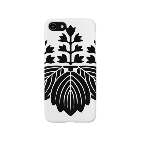 家紋 文晁桐 iPhone Smartphone Case