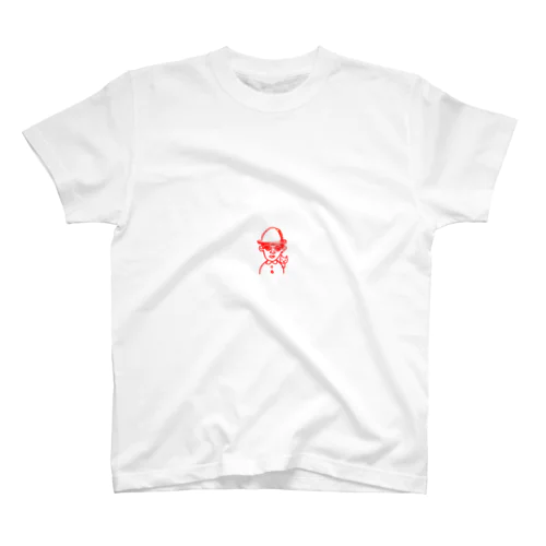 かたのりネコ Regular Fit T-Shirt