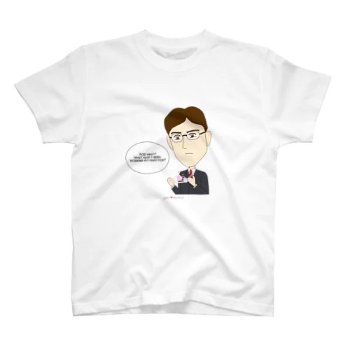 一体なんのために働いているんだ Regular Fit T-Shirt