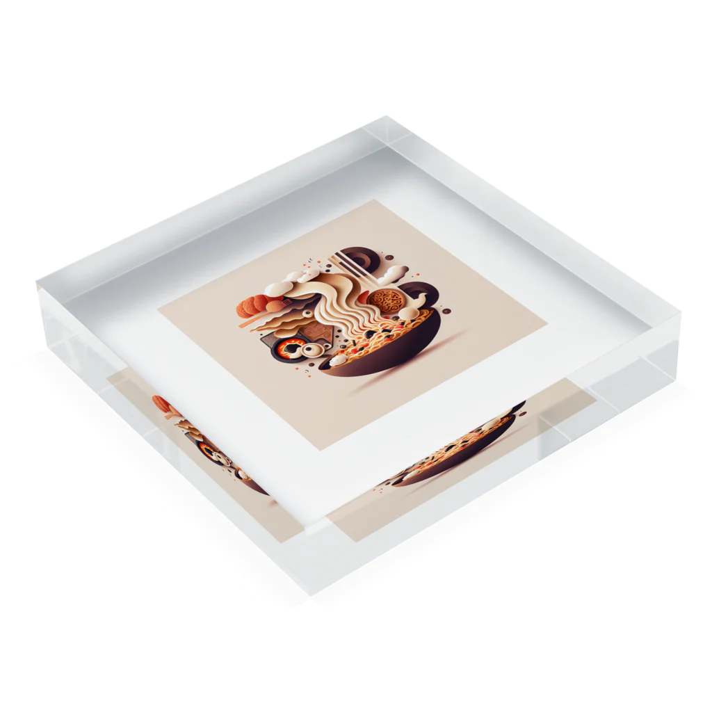 REOの1960s Udon Acrylic Block :placed flat