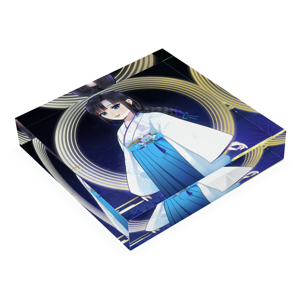 真作 キラミドリ 『Room 1』 アクリル絵具 6号 2022年 額装