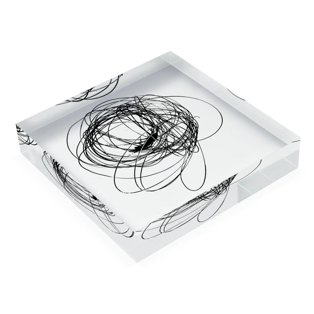 アトリエヱキパのart？ Acrylic Block :placed flat