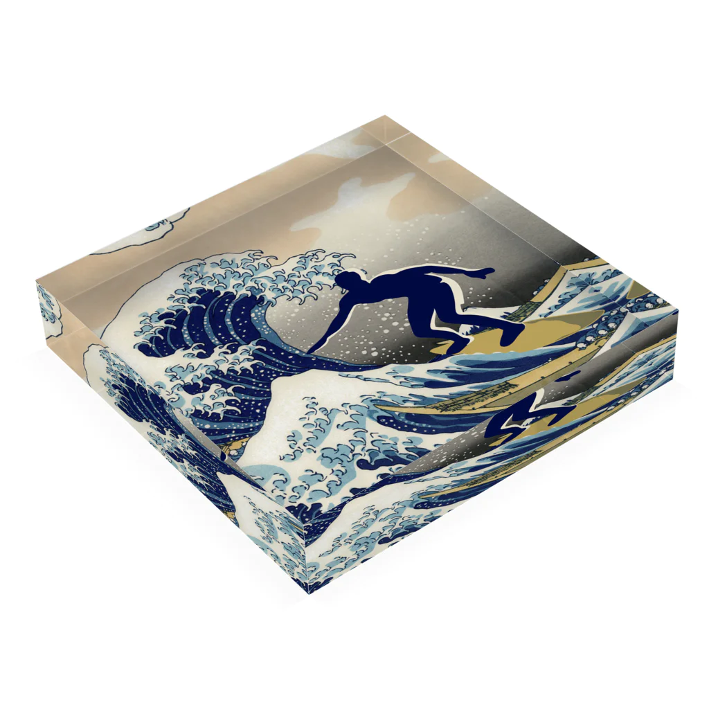 SURFING-THE GREAT WAVE OFF KANAGAWA 神奈川沖浪裏 富嶽三十六