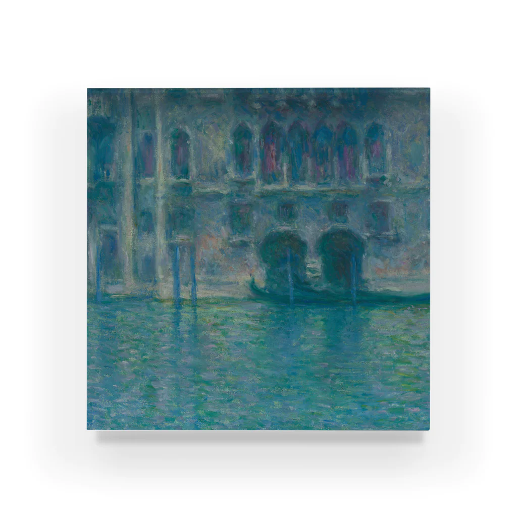 SONOTENI-ARTの004-035　クロード・モネ　『Palazzo da Mula, Venice』　アクリルブロック Acrylic Block