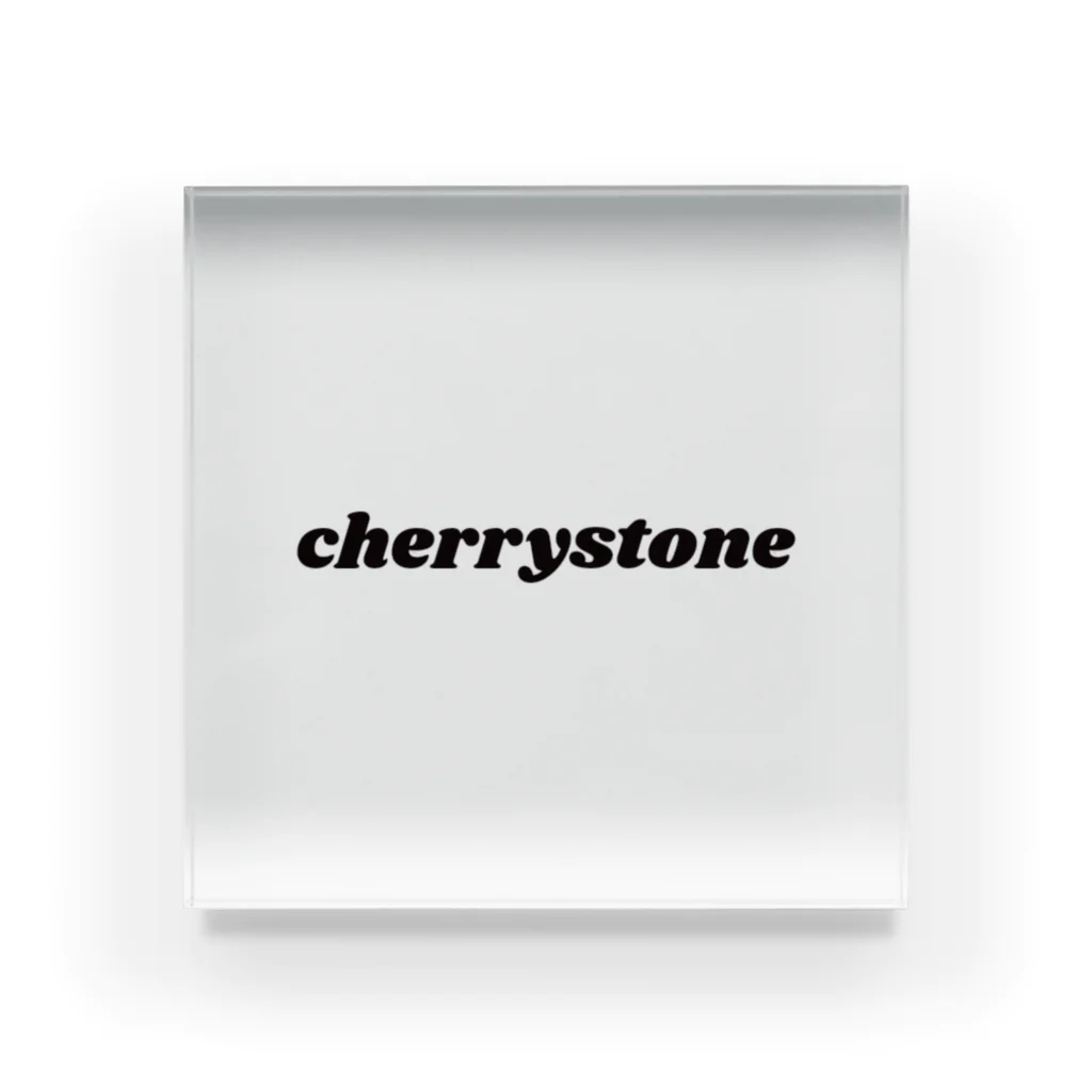 公式　猫目石検定　CHERRYSTONE　　のCHERRYSTONE　チェリーストーン Acrylic Block