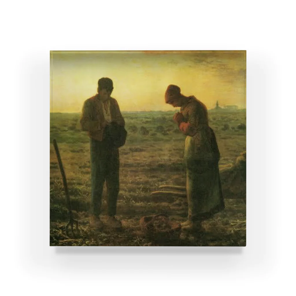 stay_goldの晩鐘、ジャン＝フランソワ・ミレー Acrylic Block