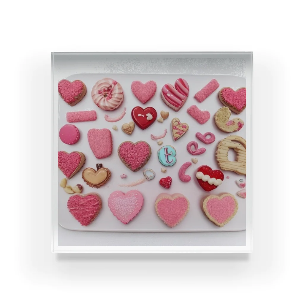 suuの「スイーツの楽園アート」 Acrylic Block