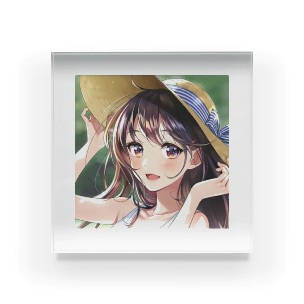 セレニティ❤︎の癒しエンジェルガール Acrylic Block