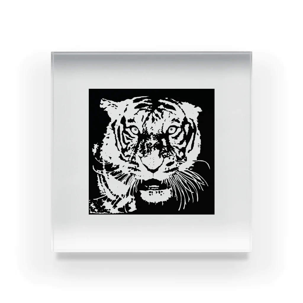 TIGER_LEEのブルース・リー先生 お気に入りの寅 🐯 Acrylic Block