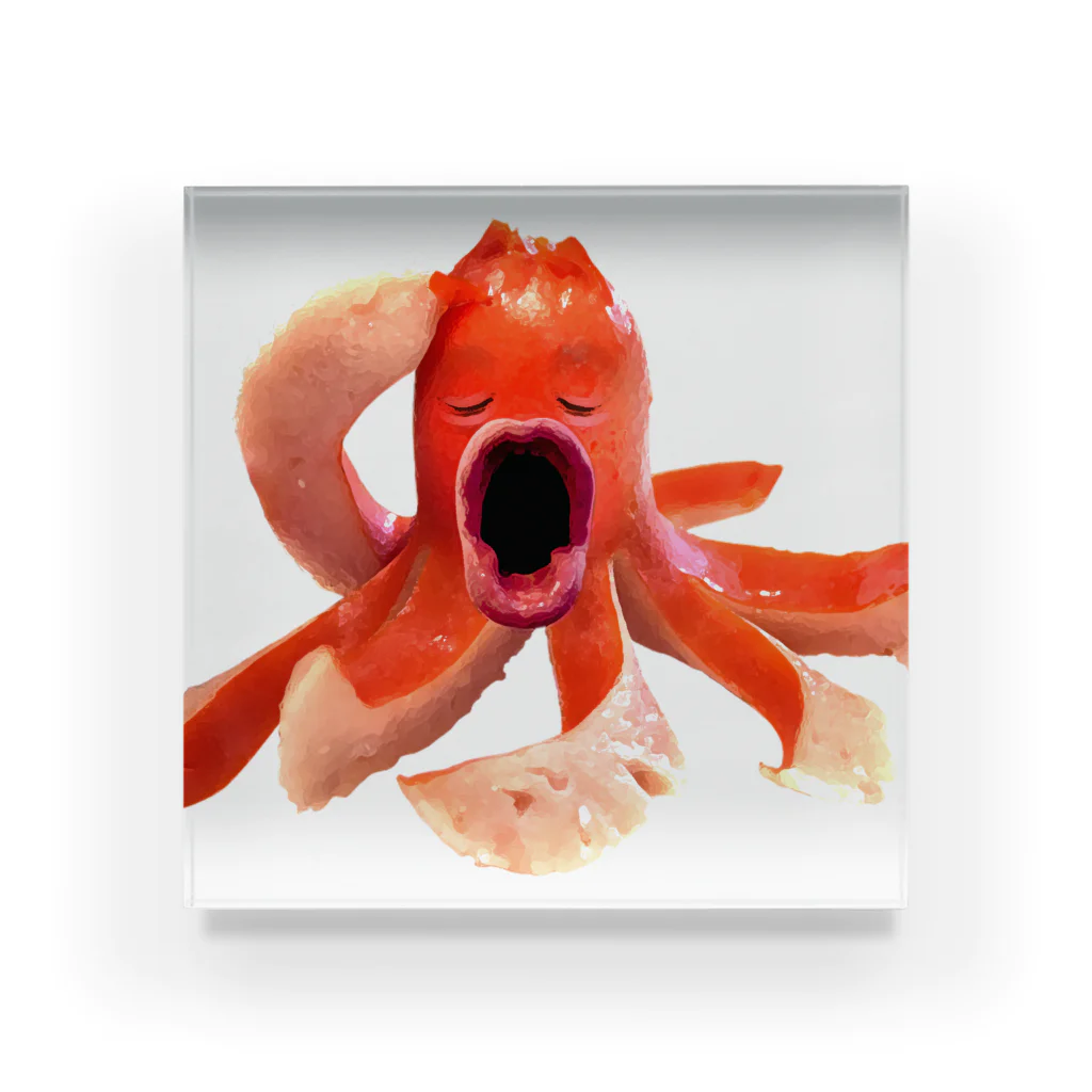 タコさんウインナー / kimchinのアクリルブロック通販 ∞ SUZURI（スズリ）