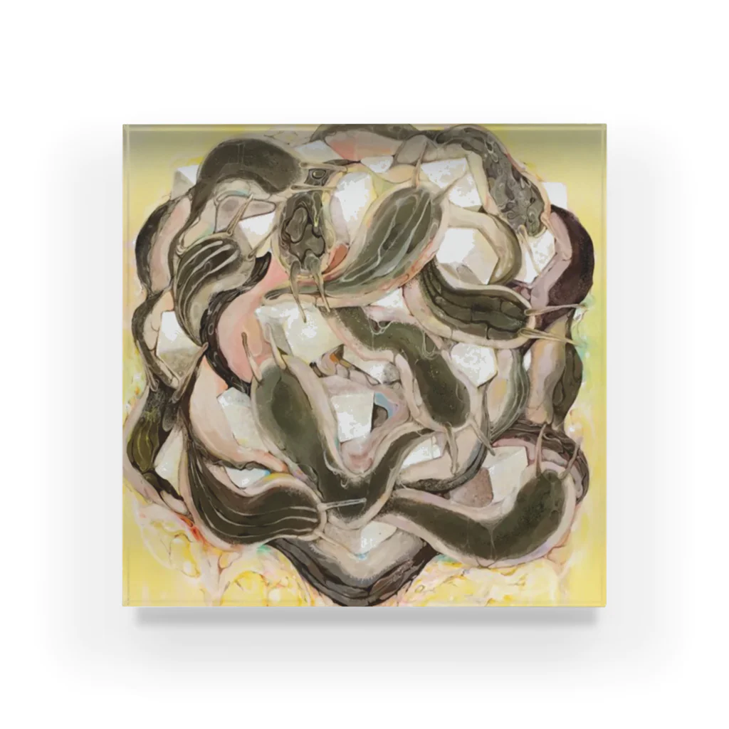 バックヤードの🧁 Acrylic Block