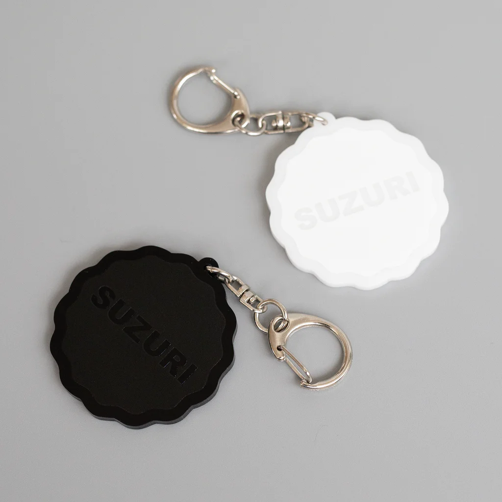 歌い手POLICE SHOPのうたう牛くん Acrylic Key Chain