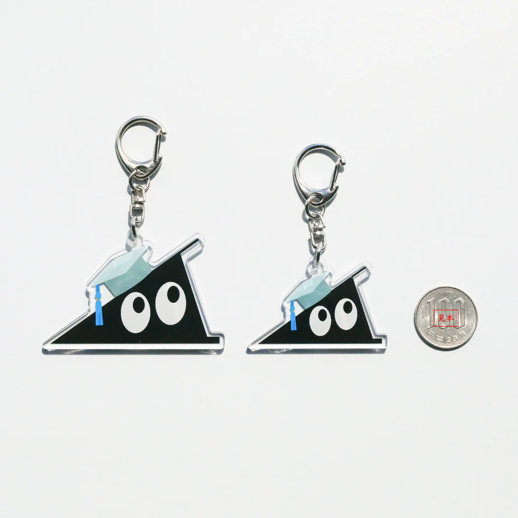 歌い手POLICE SHOPのうたう牛くん Acrylic Key Chain