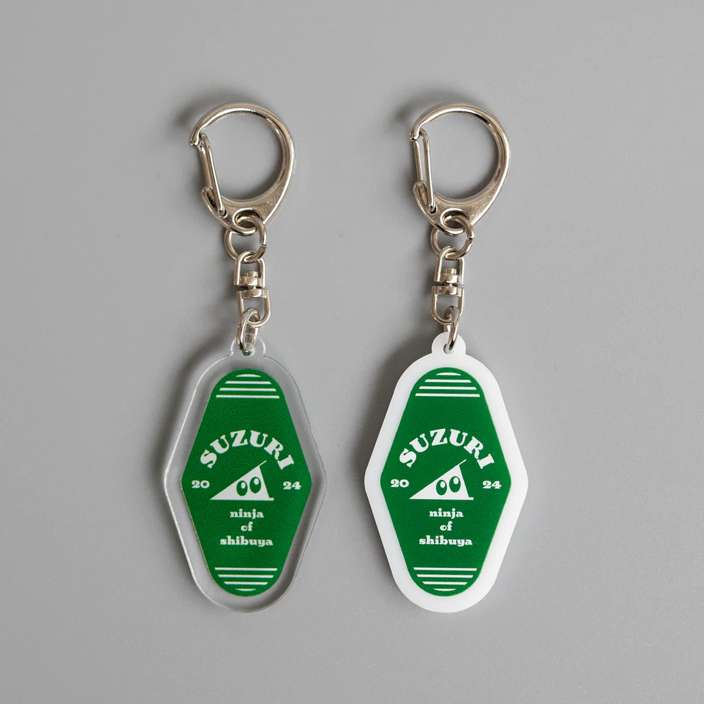 歌い手POLICE SHOPのうたう牛くん Acrylic Key Chain