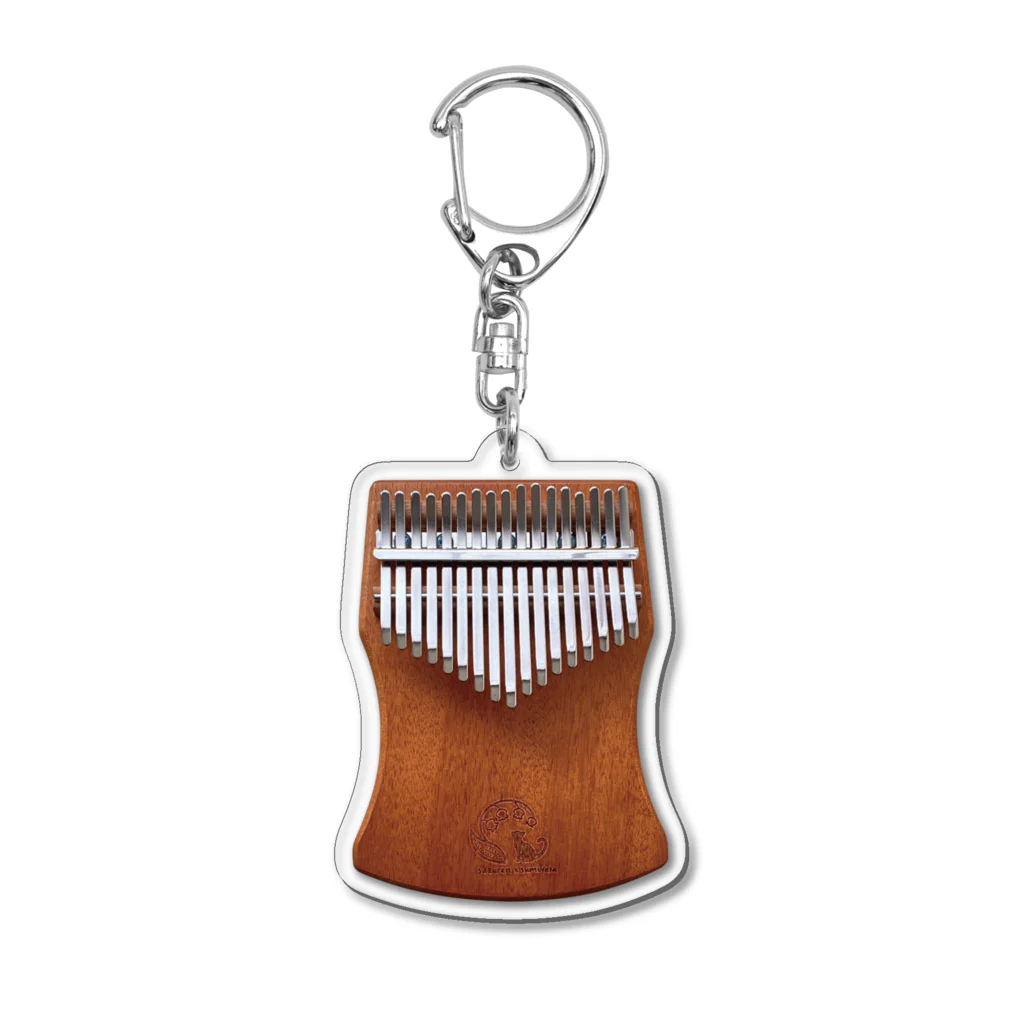 鈴蘭小道のカリンバ（オクメ） Acrylic Key Chain