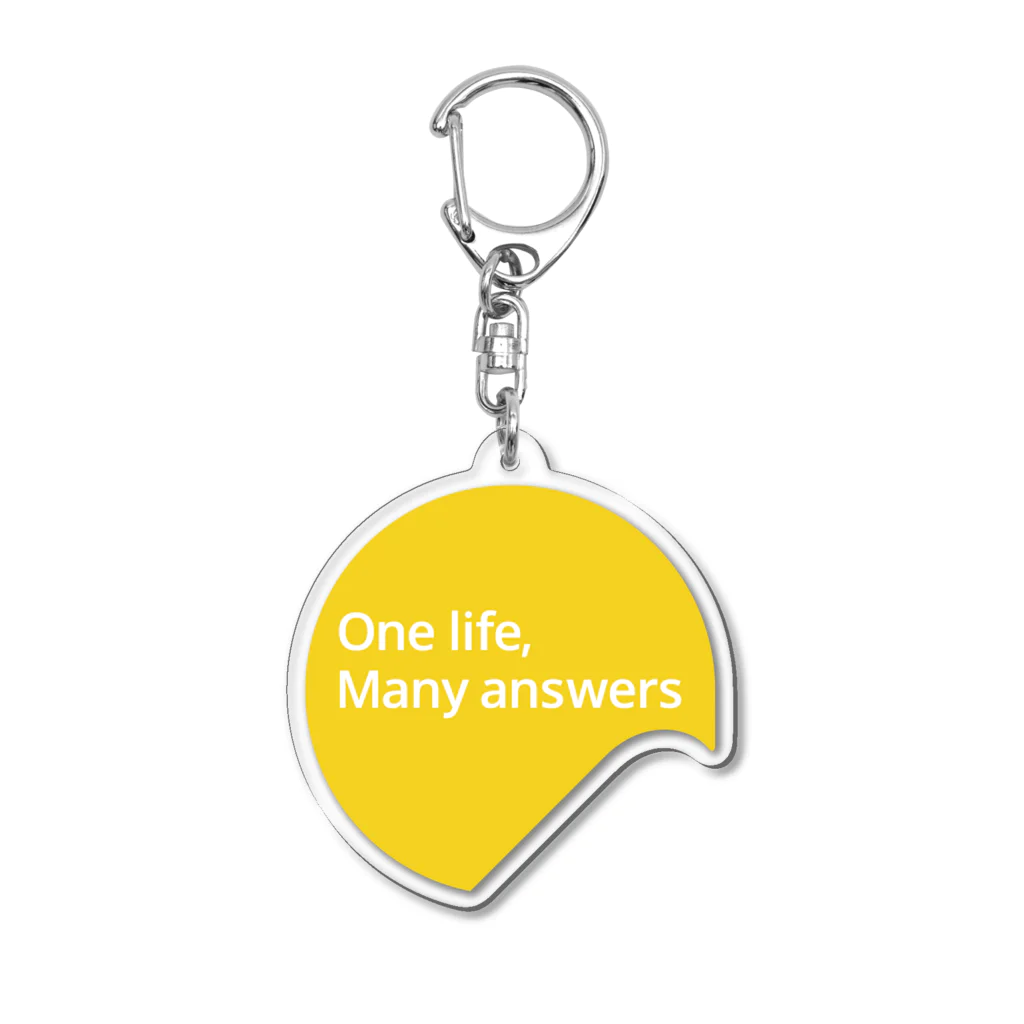 One life, Many answers｜札幌学院大学公式のOne life, Many answers Acrylic Key Chain