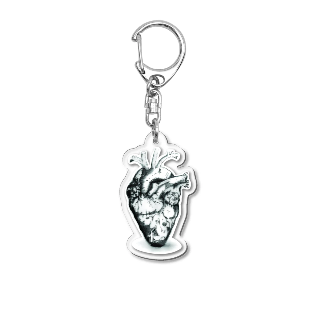 hxlのheart. Acrylic Key Chain