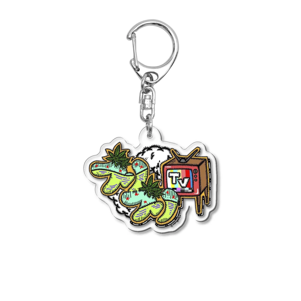 ブリブリTVのブリブリTV　キーホルダー Acrylic Key Chain