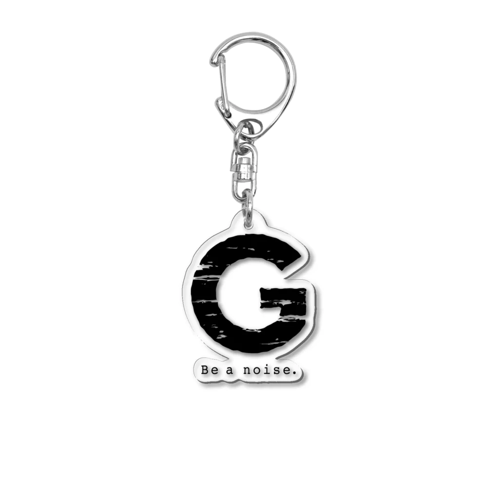 noisie_jpの【G】イニシャル × Be a noise. Acrylic Key Chain