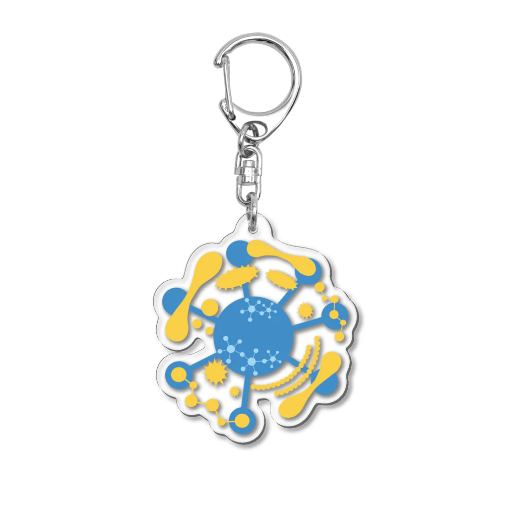 鯨坂商会のtiny space Acrylic Key Chain