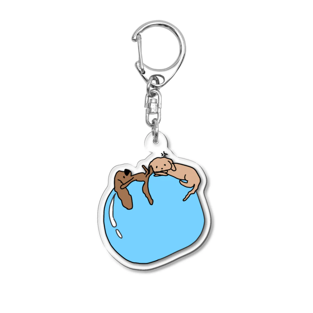 バスケ (͒ ᴖ ·̫ ᴖ⸝⸝ )͒のバスケットワン Acrylic Key Chain