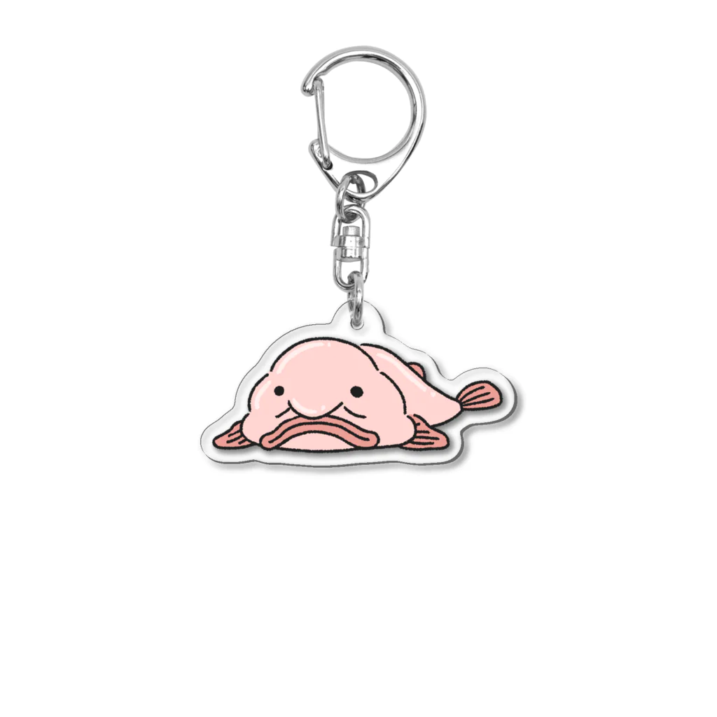 ブロブフィッシュのキーホルダー / 深海Collectite