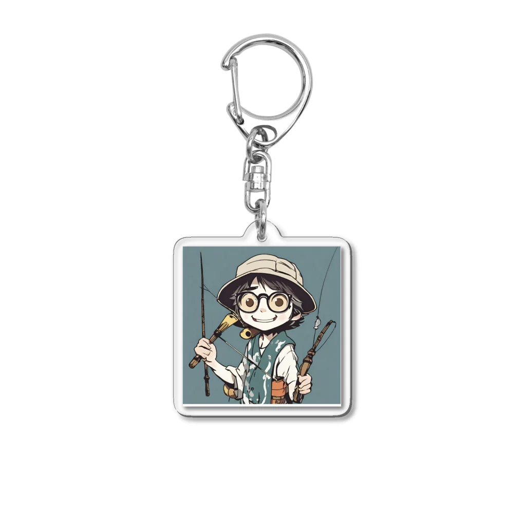 yuu1994 fishingのyuu1994の顔 Acrylic Key Chain