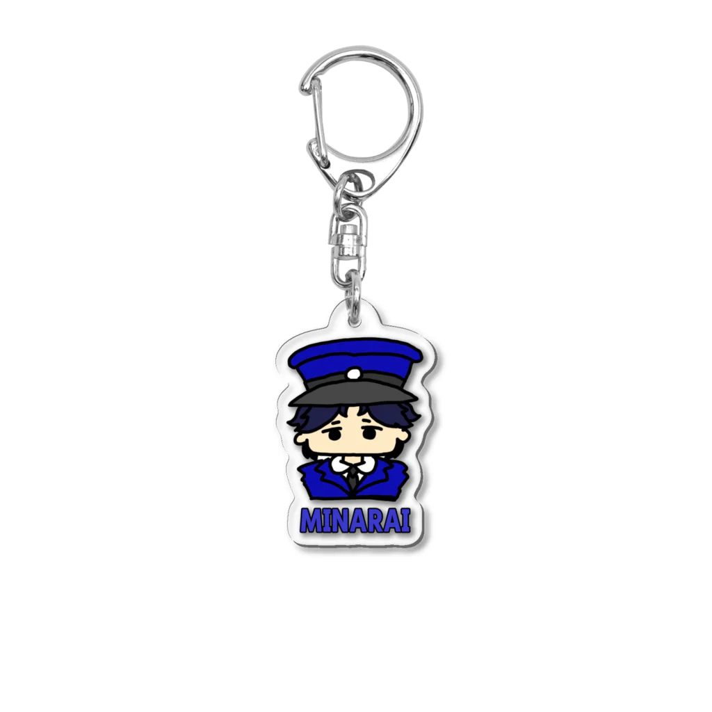 【土日値下げ】ロマーノ　でかアクリルキーホルダー アクロバティックサラサラ Acrylic Key Chain by みなぎ得一