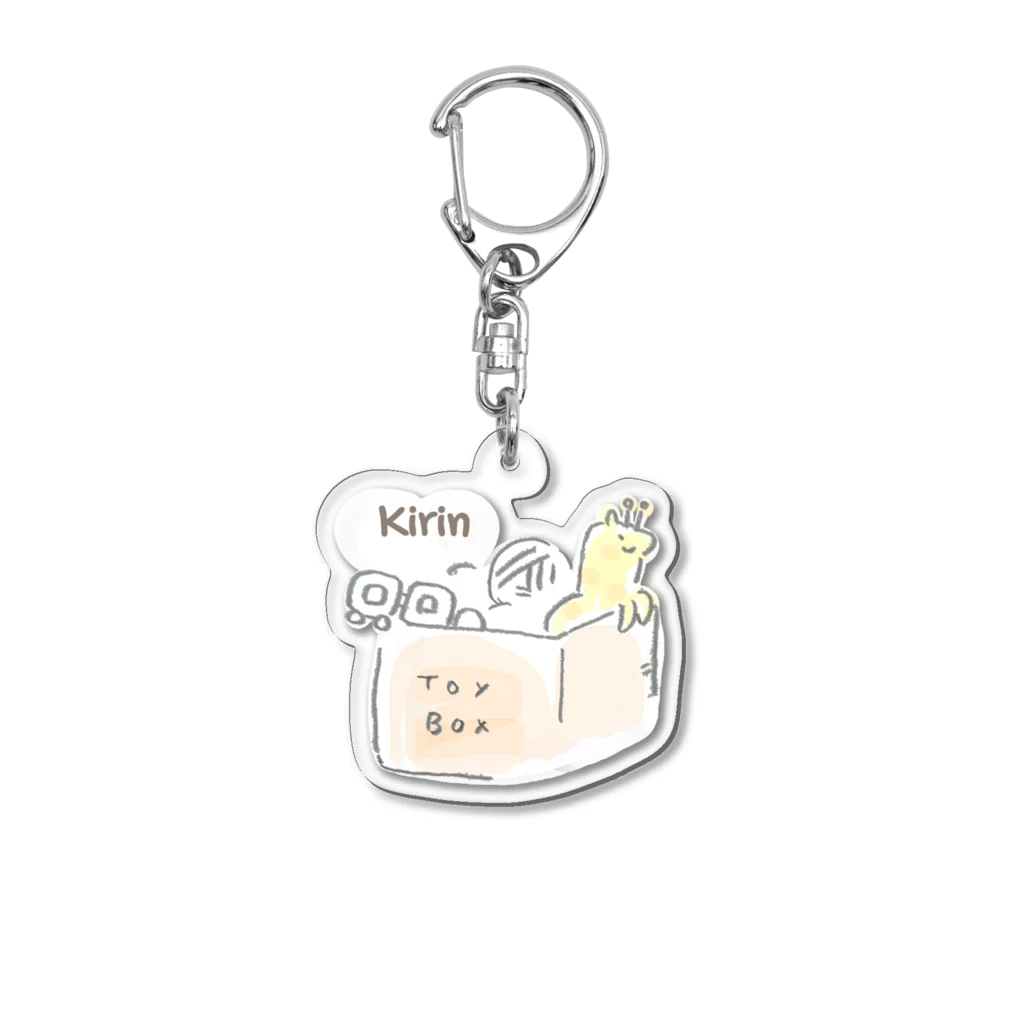 ぽこ助のきりん / アクキー Acrylic Key Chain