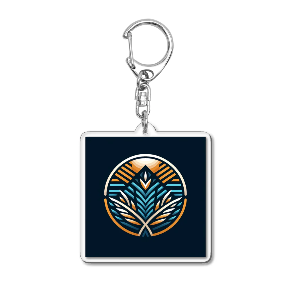 satono.aiのモダンでミニマリストなデザイン Acrylic Key Chain