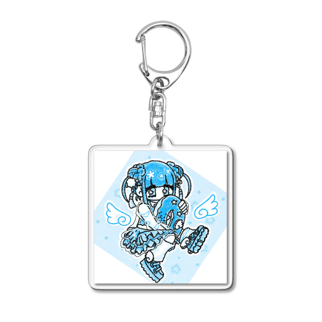 yuumaoのドーナツ天使界隈ちゃん Acrylic Key Chain
