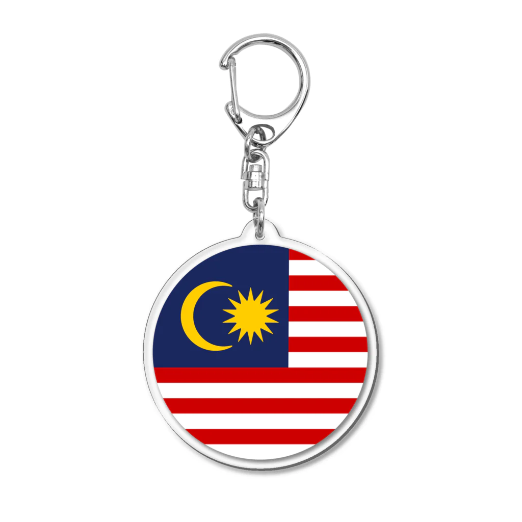 マレーシアの国旗 / お絵かき屋さん ( oekakiyasandesu )のアクリル