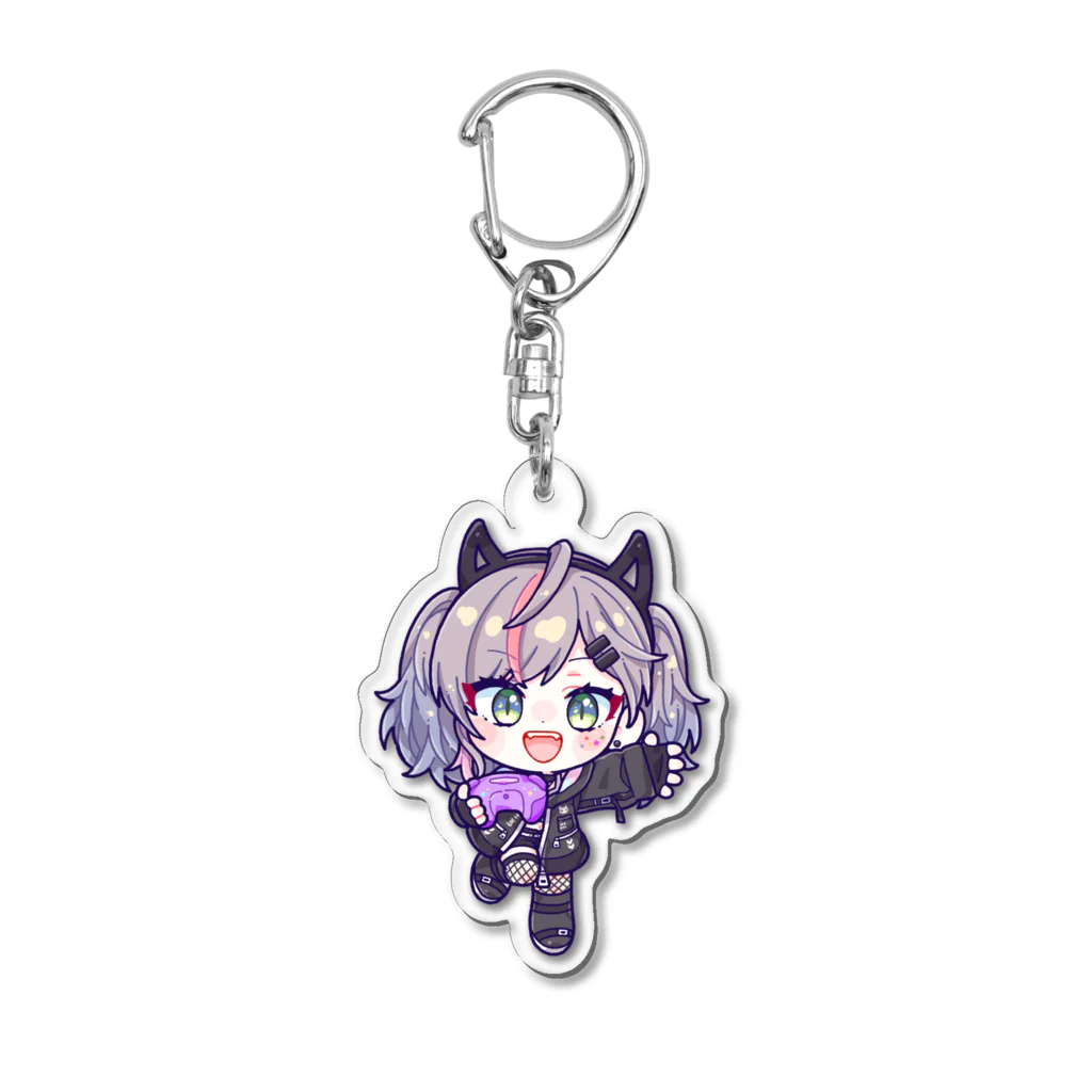 【ぼんぼやSUZURI店】Vtuberぼん公式グッズのちびぼん（のーまる）ぼんVちゃんねる Acrylic Key Chain