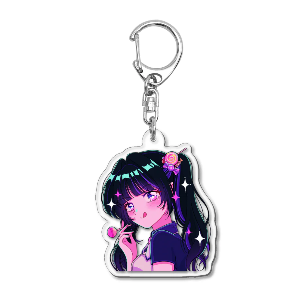 KiKi嬢のKiKiお嬢様グッズ Acrylic Key Chain